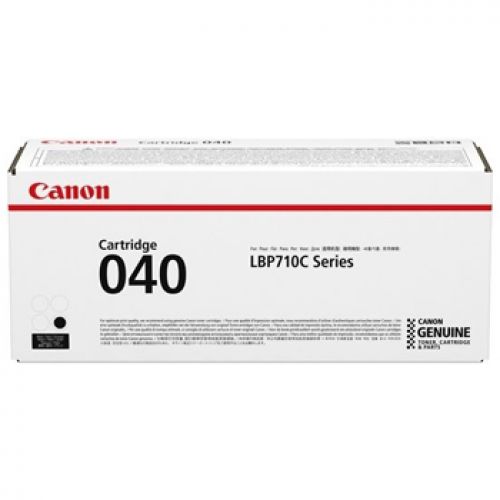 CANON Toner 040BK preto LBP710 LBP712 capacidad estandar , Canon , CAN0460C001 , 4549292058239